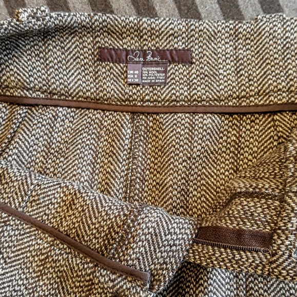 Herringbone wool pencil skrit - Picture 3 of 3